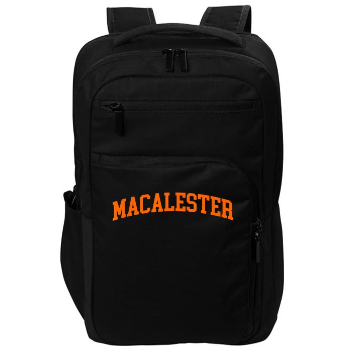 Macalester Vintage Retro College Athletic Sports Impact Tech Backpack