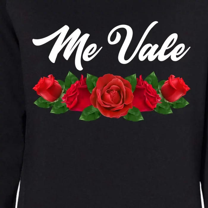 Me Vale Roses Mexican Womens California Wash Sweatshirt