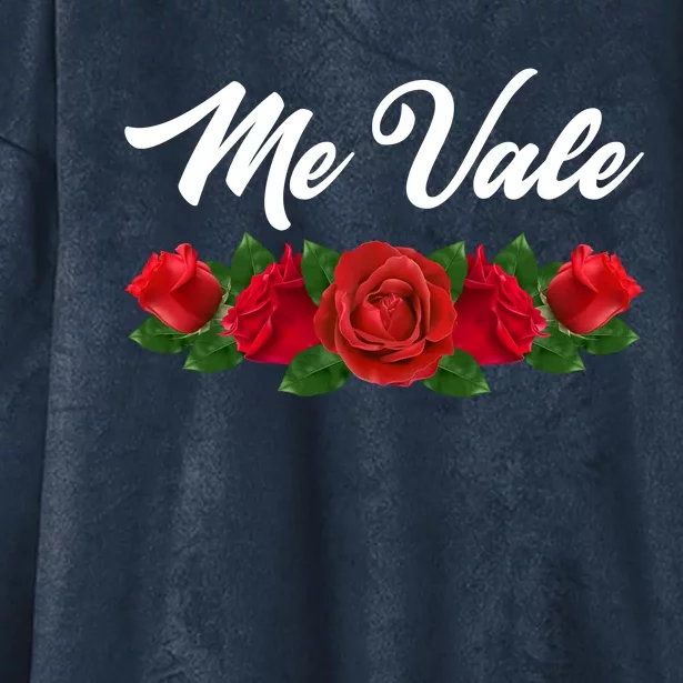 Me Vale Roses Mexican Hooded Wearable Blanket