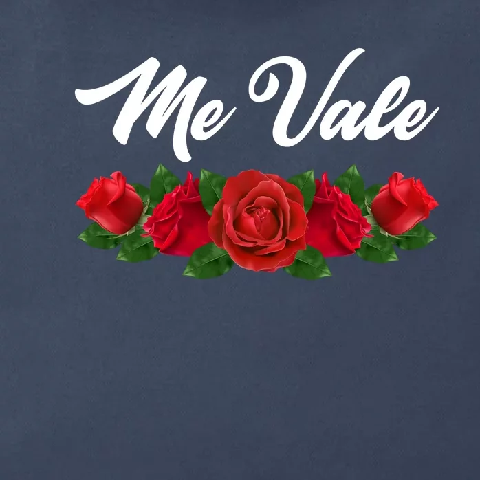 Me Vale Roses Mexican Zip Tote Bag