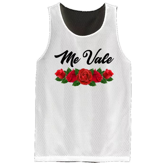 Me Vale Roses Mexican Mesh Reversible Basketball Jersey Tank