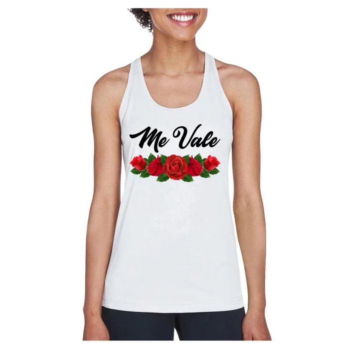 Me Vale Roses Mexican Women's Racerback Tank