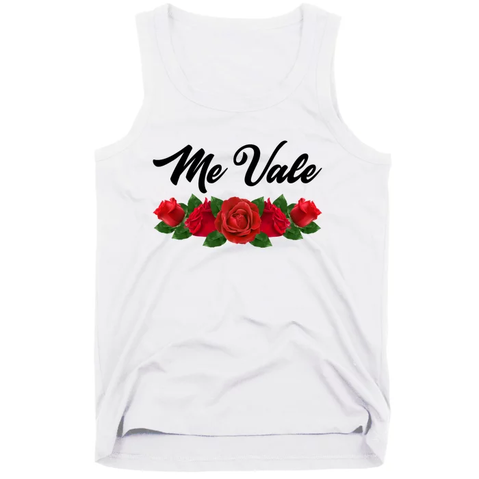 Me Vale Roses Mexican Tank Top