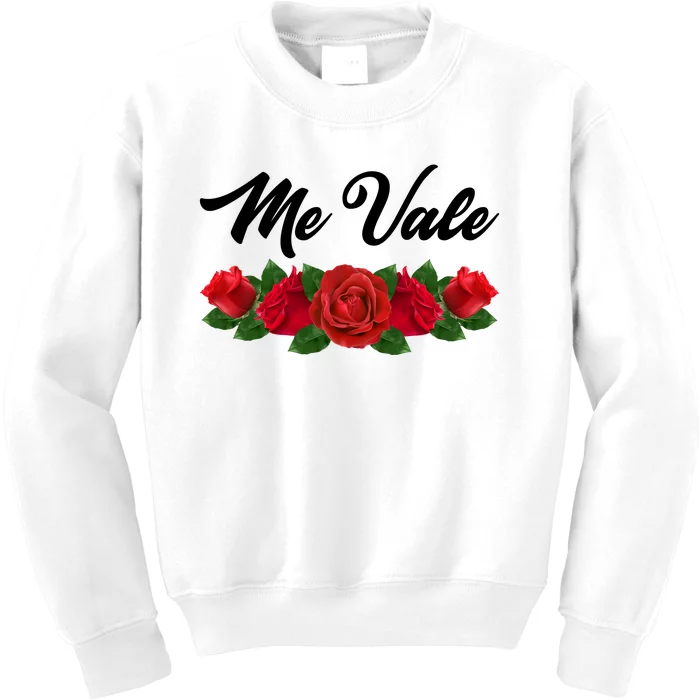 Me Vale Roses Mexican Kids Sweatshirt