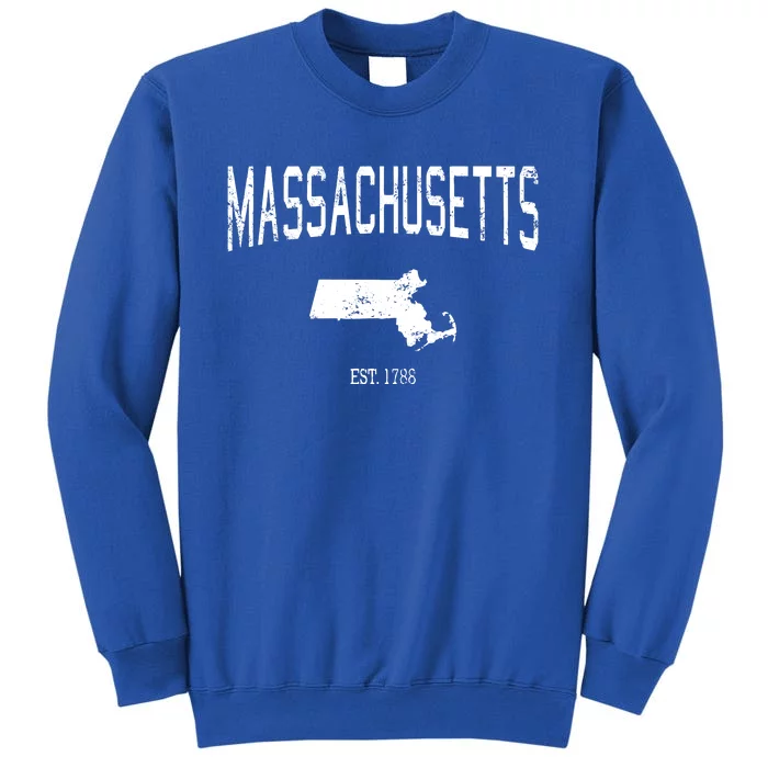 Massachusetts Vintage Sports Tall Sweatshirt