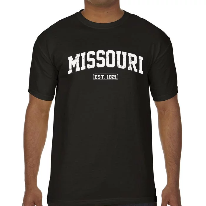 Missouri Vintage State Athletic Style Comfort Colors T-Shirt