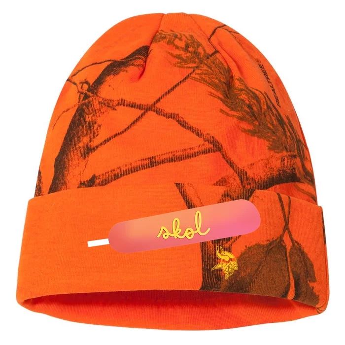 M.I.N.N.E.S.O.T.A Vikings Skol Hotdog Kati - 12in Camo Beanie