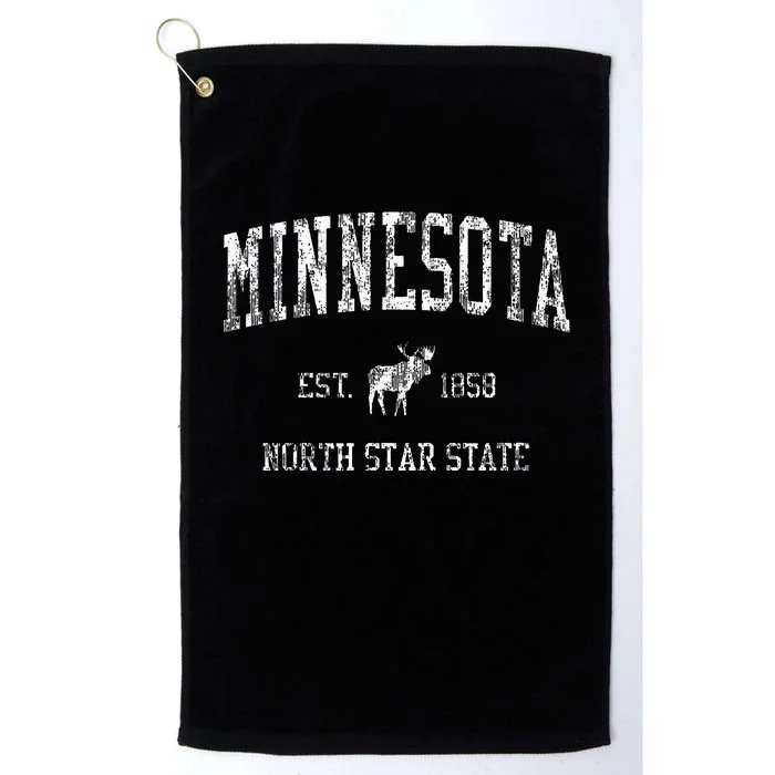 Minnesota Vintage Sports Mn Moose Platinum Collection Golf Towel