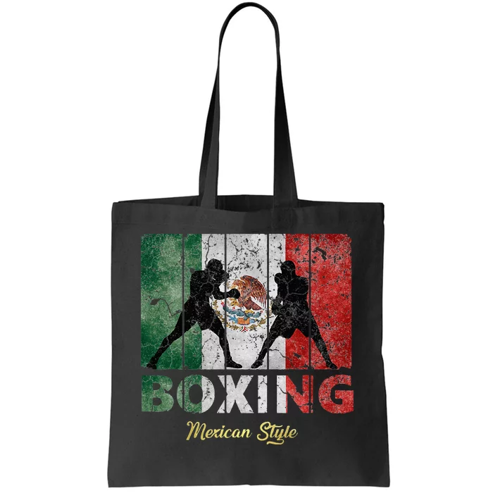 Mexican Vintage Style Boxing Great Boxing Tote Bag