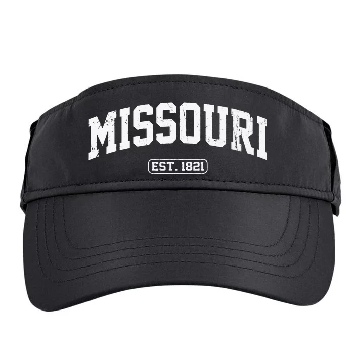 Missouri Vintage State Athletic Style Adult Drive Performance Visor