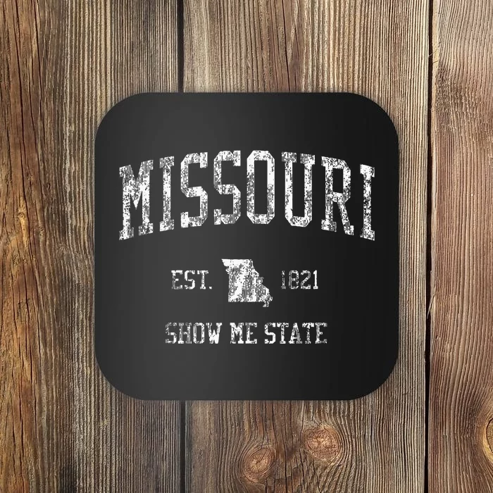 Missouri Vintage Sports Design Missourian Mo Coaster