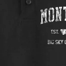 Montana Vintage Sports Design Montanan Dry Zone Grid Performance Polo