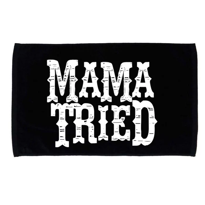 Mama Vintage Tried Country Music For Mom Mother Microfiber Hand Towel