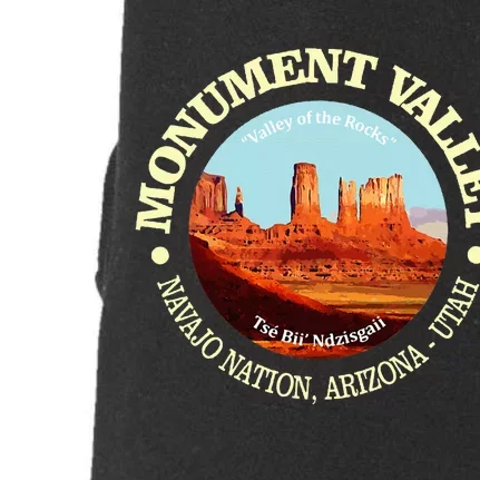 Monument Valley Utah National Monument Travel Doggie 3-End Fleece Hoodie