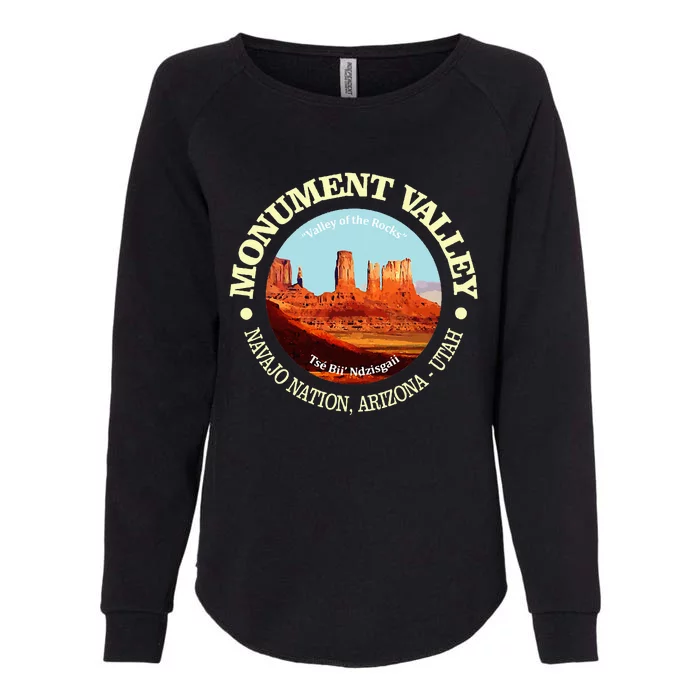 Monument Valley Utah National Monument Travel Womens California Wash Sweatshirt