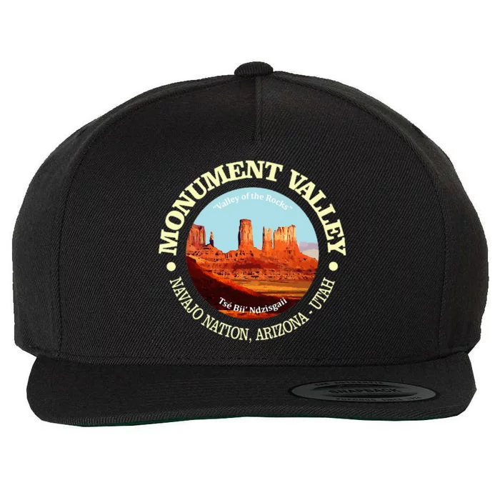 Monument Valley Utah National Monument Travel Wool Snapback Cap