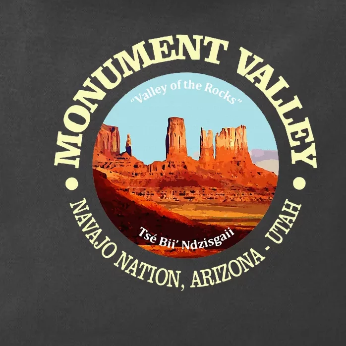 Monument Valley Utah National Monument Travel Zip Tote Bag