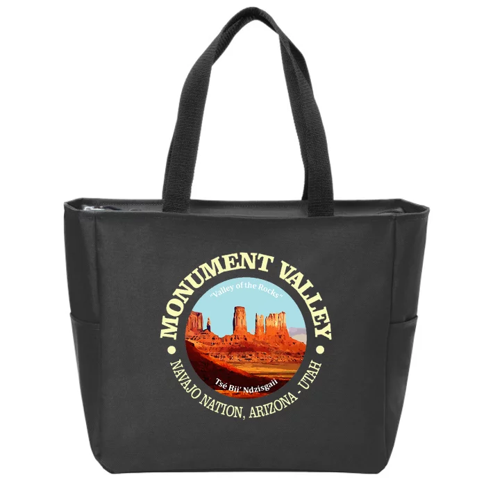 Monument Valley Utah National Monument Travel Zip Tote Bag