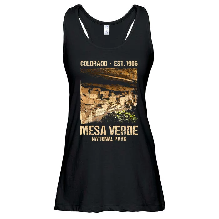 Mesa Verde Us National Park Colorado Ladies Essential Flowy Tank