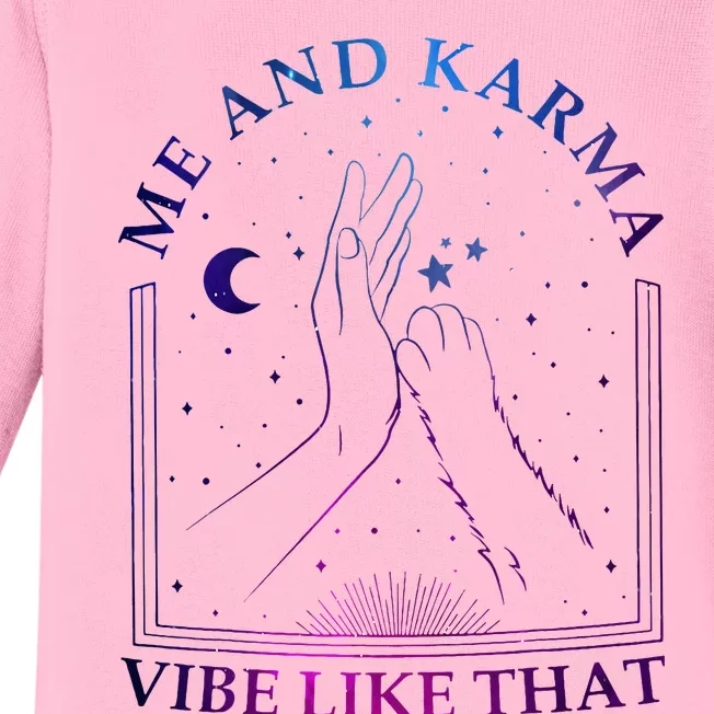 Midnight Vibes Uniting with Karma Baby Long Sleeve Bodysuit