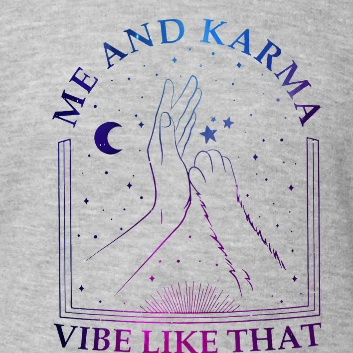 Midnight Vibes Uniting with Karma Toddler Sweatshirt