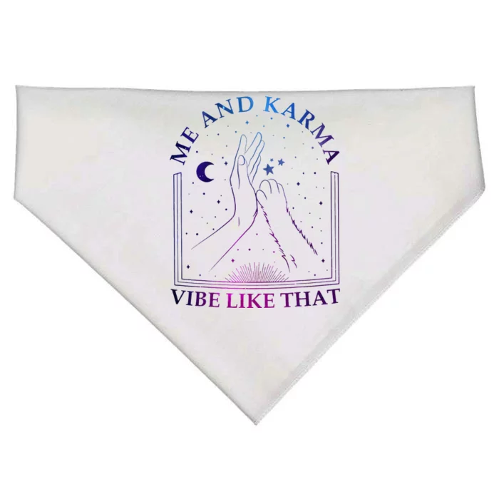 Midnight Vibes Uniting with Karma USA-Made Doggie Bandana