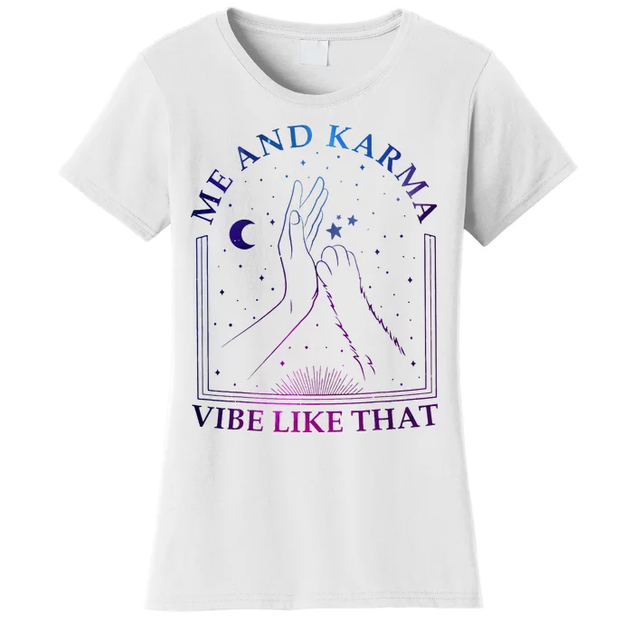 Midnight Vibes Uniting with Karma Women's T-Shirt