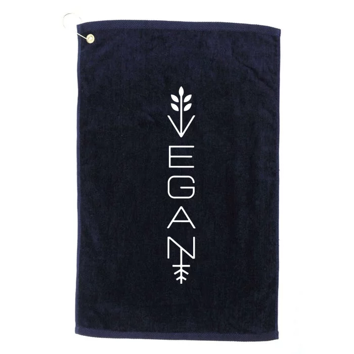 Modern Vegan Vegan Clothing Platinum Collection Golf Towel