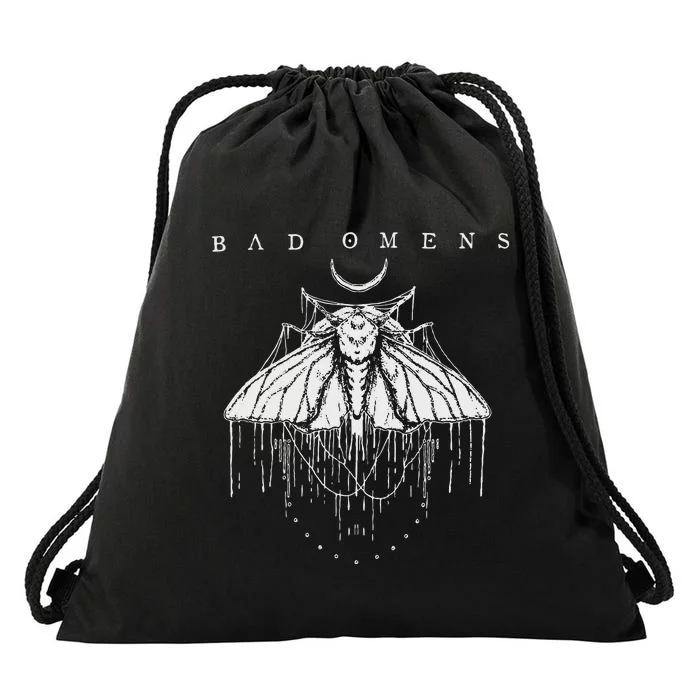 Moth Vintage Women Moth Drawstring Bag