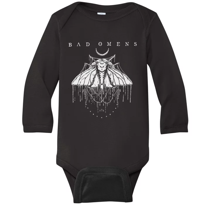 Moth Vintage Women Moth Baby Long Sleeve Bodysuit