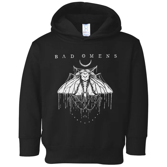 Moth Vintage Women Moth Toddler Hoodie