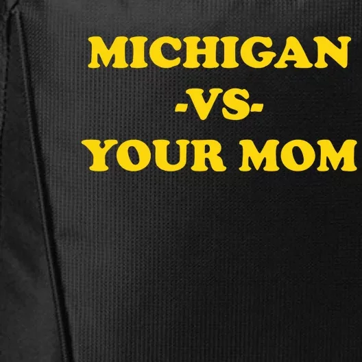 Michigan Vs Your Mom City Backpack