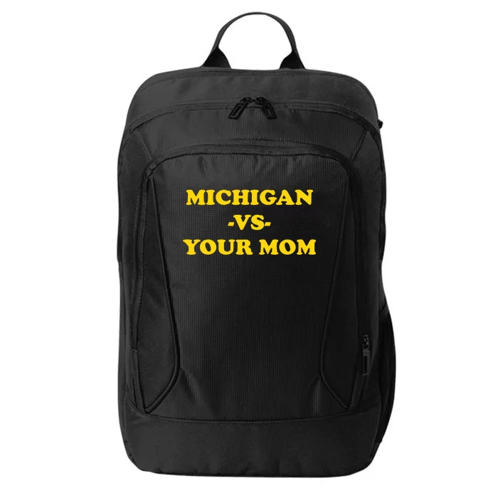 Michigan Vs Your Mom City Backpack