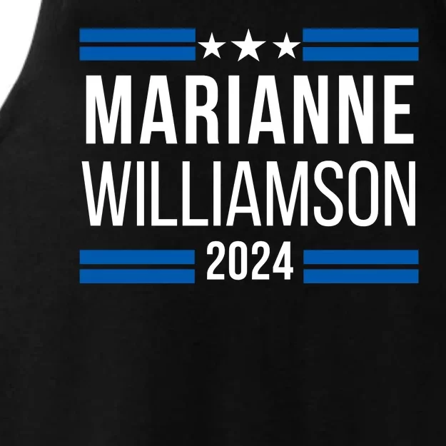 Marianne Williamson 2024, Marianne For President Ladies Tri-Blend Wicking Tank