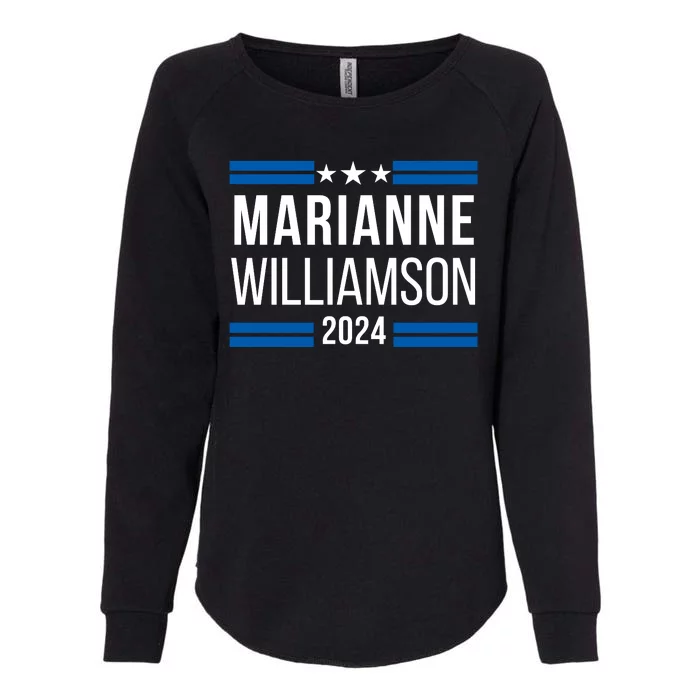 Marianne Williamson 2024, Marianne For President Womens California Wash Sweatshirt