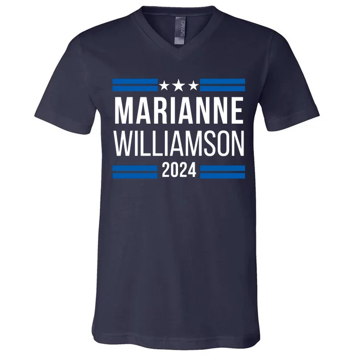 Marianne Williamson 2024, Marianne For President V-Neck T-Shirt