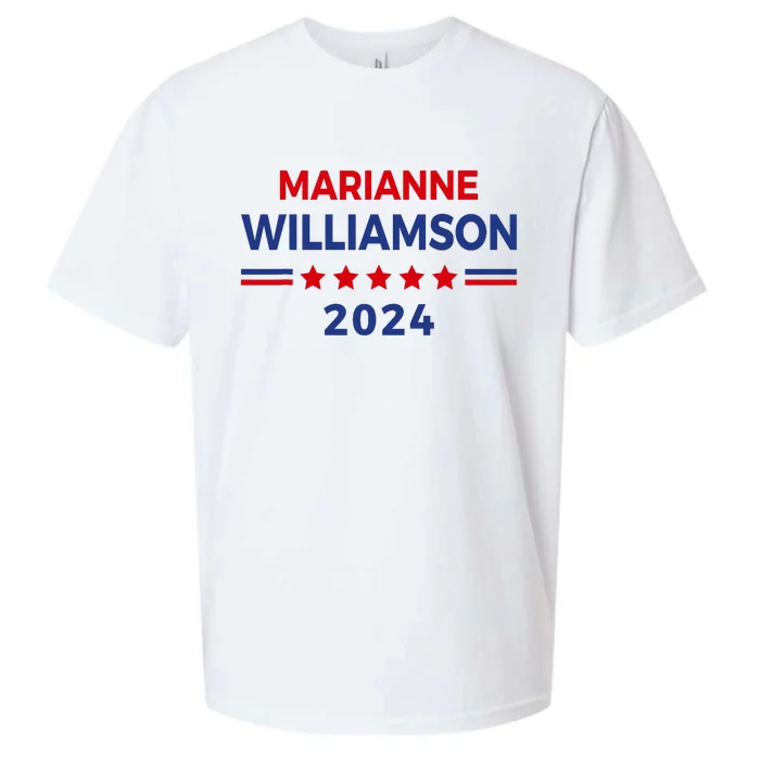 Marianne Williamson 2024 For President Election Campaign Sueded Cloud Jersey T-Shirt