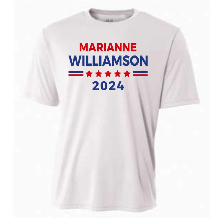 Marianne Williamson 2024 For President Election Campaign Cooling Performance Crew T-Shirt