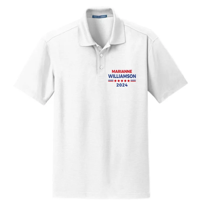 Marianne Williamson 2024 For President Election Campaign Dry Zone Grid Performance Polo