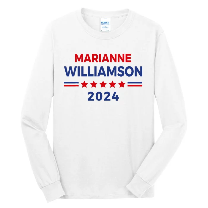 Marianne Williamson 2024 For President Election Campaign Tall Long Sleeve T-Shirt