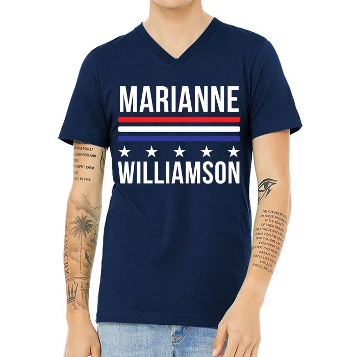 Marianne Williamson 2024 Williamson 2024 President Men Women V-Neck T-Shirt