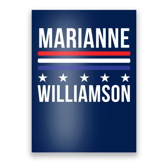 Marianne Williamson 2024 Williamson 2024 President Men Women Poster