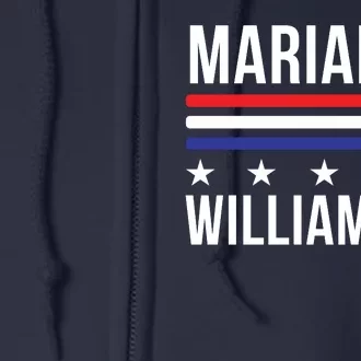 Marianne Williamson 2024 Williamson 2024 President Men Women Full Zip Hoodie