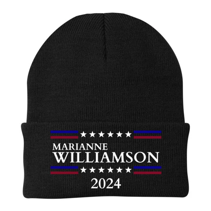 Marianne Williamson 2024 For President Election Knit Cap Winter Beanie