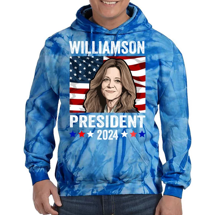 Marianne Williamson 2024 For President Election Tie Dye Hoodie