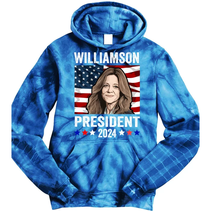 Marianne Williamson 2024 For President Election Tie Dye Hoodie