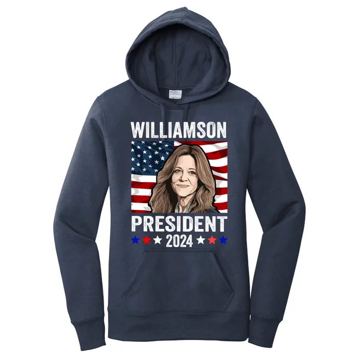 Marianne Williamson 2024 For President Election Women's Pullover Hoodie