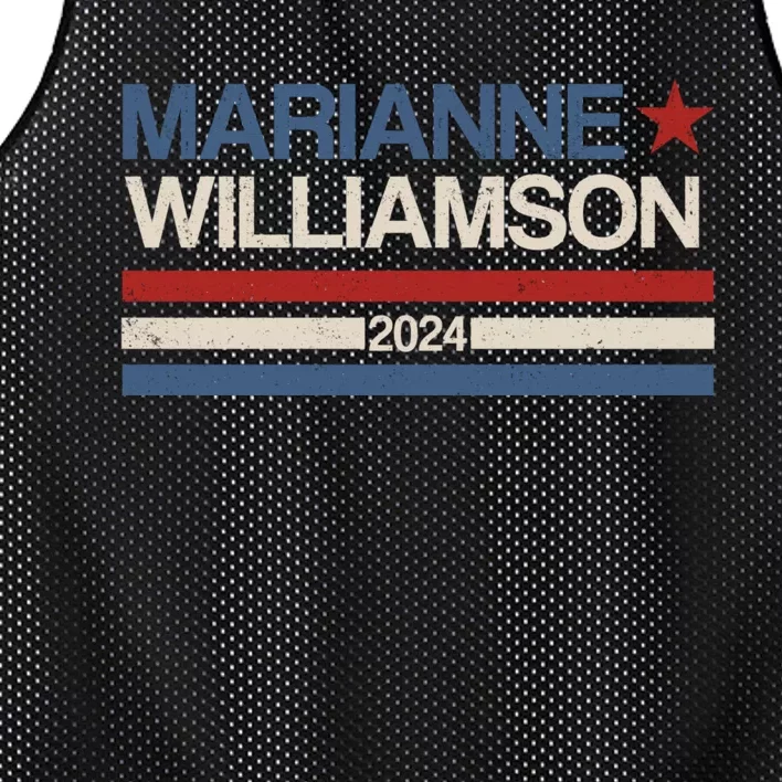 Marianne Williamson 2024 For President Election Mesh Reversible Basketball Jersey Tank