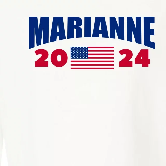 Marianne Williamson 2024 For President Election Cropped Pullover Crew