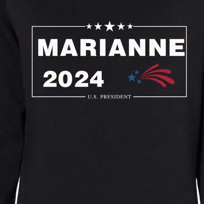 Marianne Williamson 2024 For President Election Womens California Wash Sweatshirt